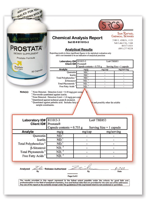 prostata rip-off scam