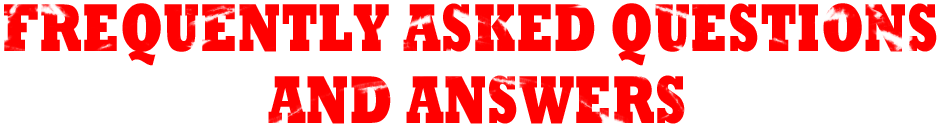 Frequently Asked Questions