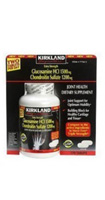 Kirkland Glucosamine and Chrondroitin Bottle