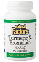 Natural Factors Turmeric and Bromelain
