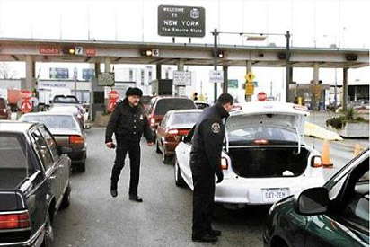 Customs Officers Seizing Counterfeit Longinexx