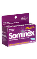 Sominex Bottle