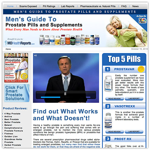 Prostate Pill Report