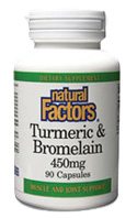 Turmeric & Bromelain Bottle