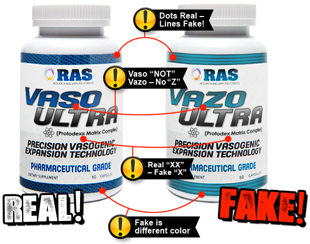 Fraudulent Vaso Ultra